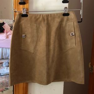 Reiss Pippa Mini Skirt Color Sand (NWT)